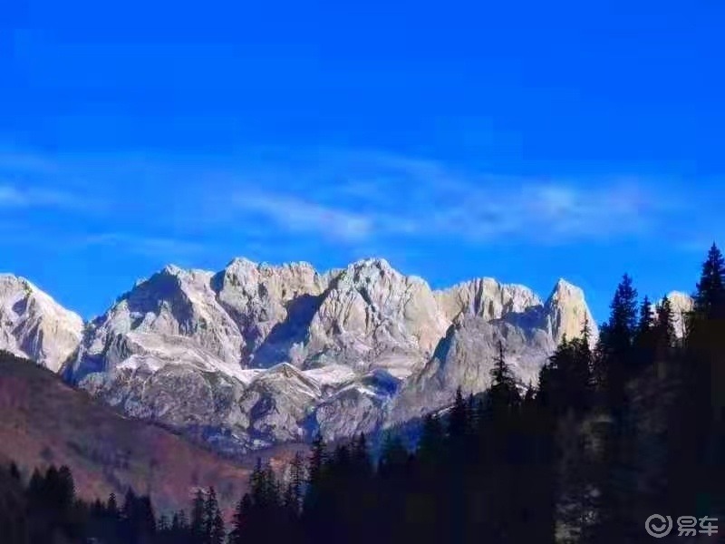 自驾游看风景迭部措美峰