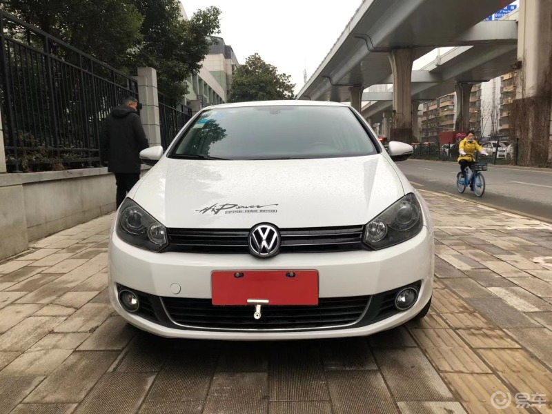 12年底上牌大众小钢炮高尔夫,1.