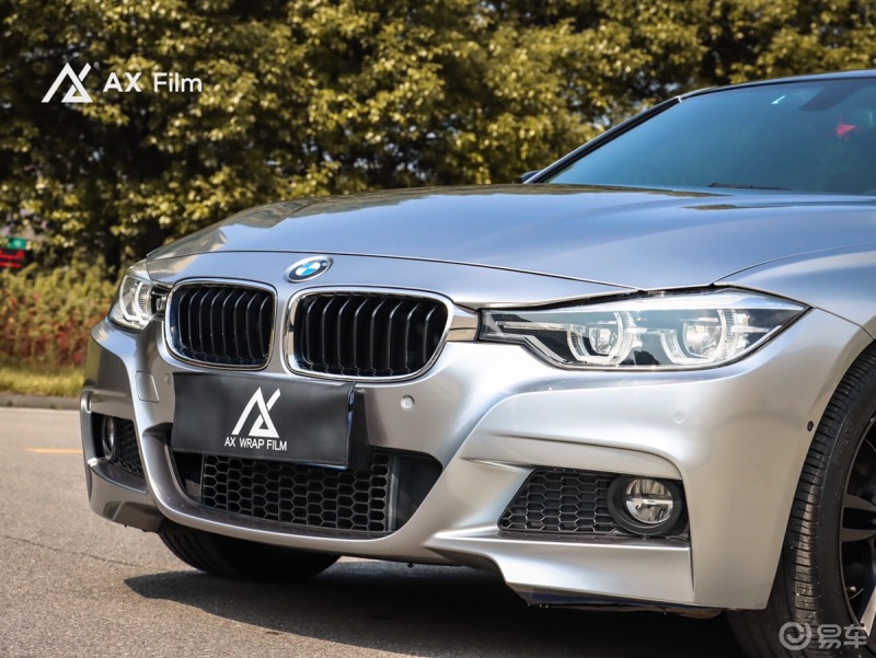 宝马3系改色axfilmgt银|银色系中的天花板