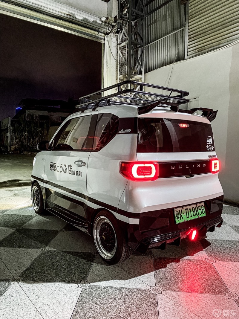 2022宏光mini ev 潮流改装# 直入主题- jdm风格.  改装思