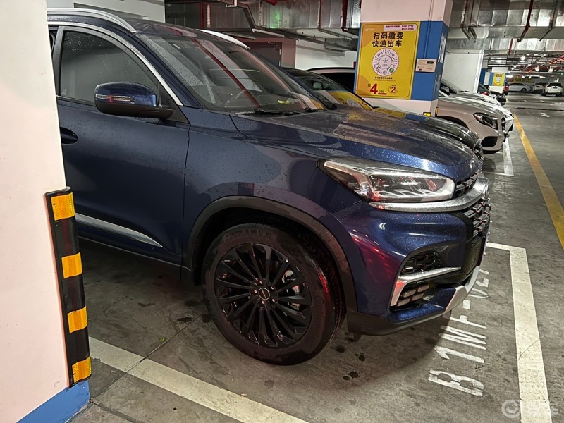 全网第一瑞虎8更换19寸大轮毂