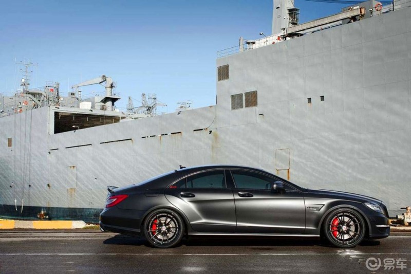 奔驰cls改装amgcls63只为精英而生哑光黑奔驰cls63amg