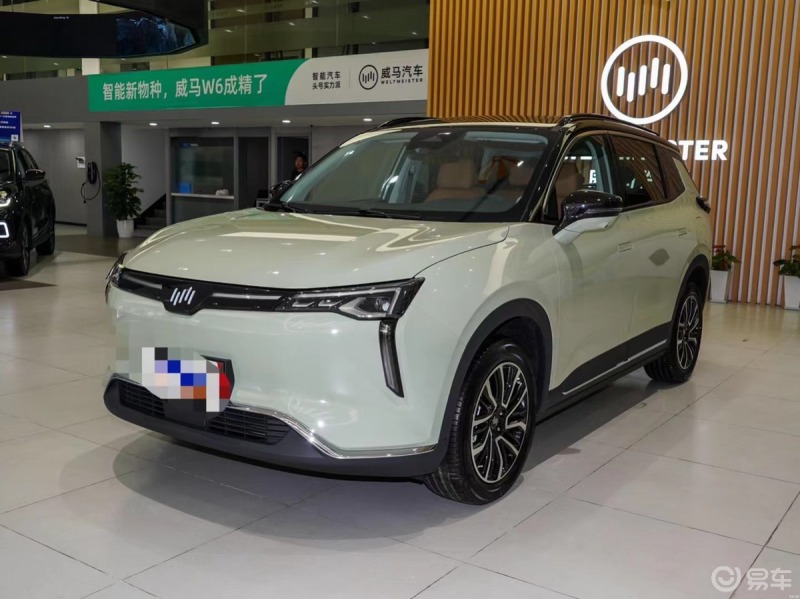 威马w6续航520 全新车 上个人户当地牌优惠力度大 几万拿走
