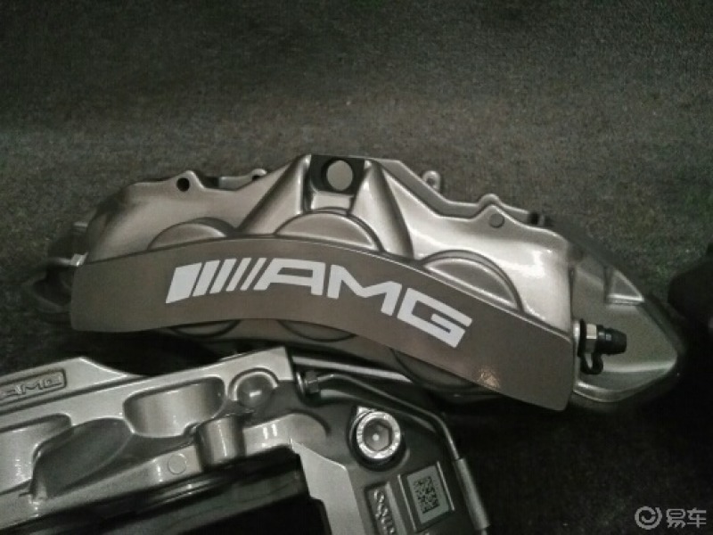 奔驰glk 升级amg前六后四活塞鲍鱼 原装位直接安装_奔驰glk级社区_易