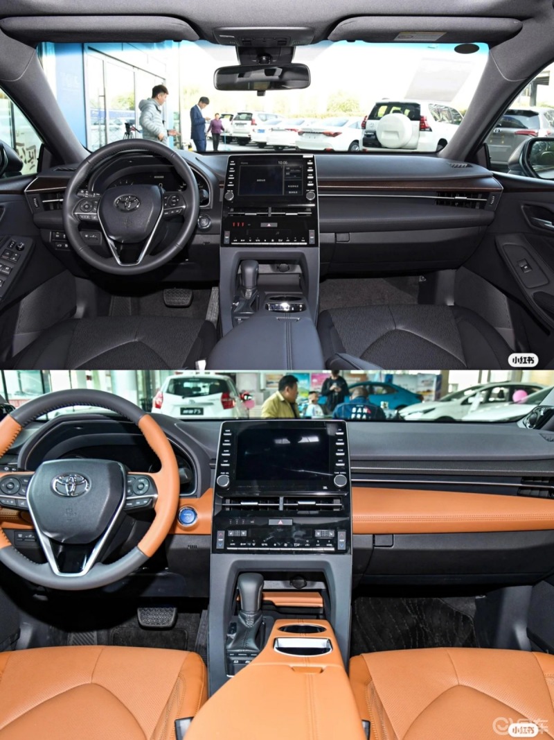 亚洲龙双擎尊贵版内饰那个颜色好看