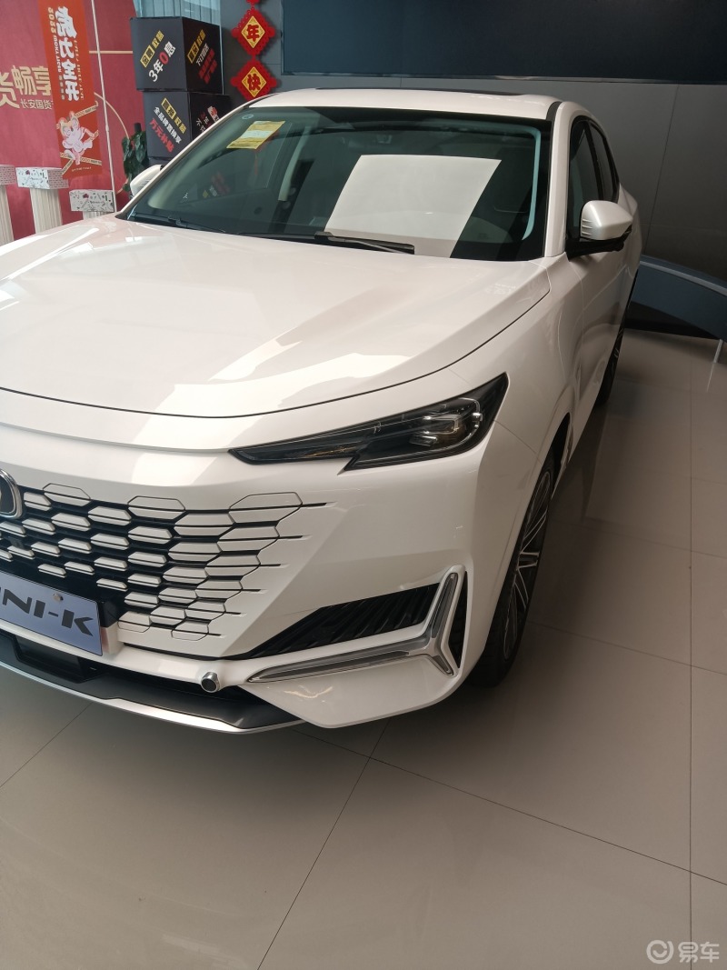 unik白色suv漂亮_长安uni-k社区_易车社区