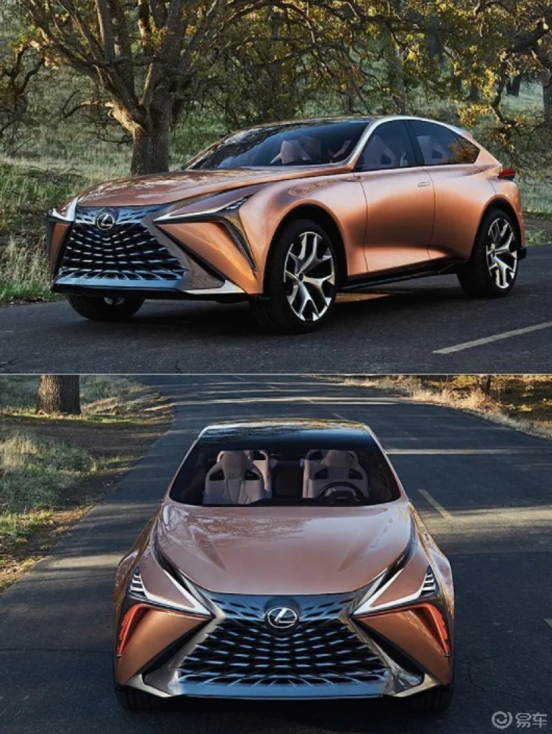 赋予更强动漫感外观雷克萨斯新一代rx预览