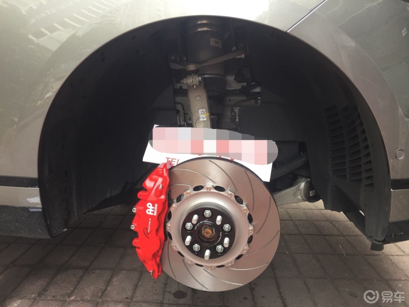 路虎星脉刹车改装刹车ap9560大六活塞刹车卡钳改装