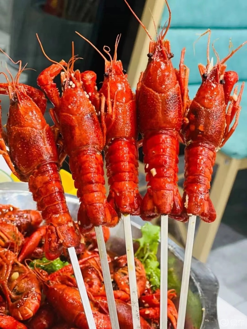 美食#烤龙虾