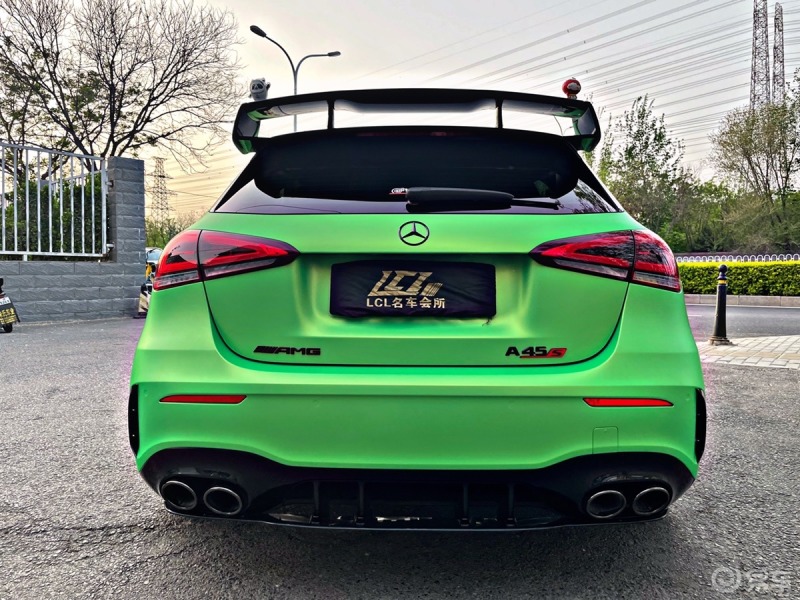 藏不住的野性98 amg a45 超酷改色～_奔驰a级社区_易车社区