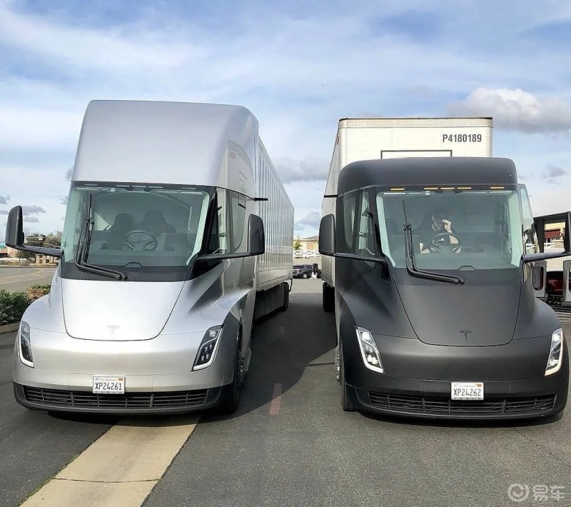 楼主续航里程近1000km特斯拉2020年投产的semi