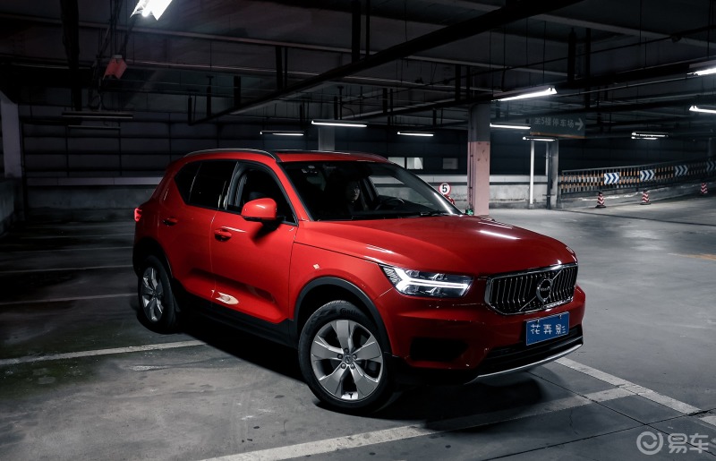 颜值即正义 姑娘选车 volvo 红色xc40_沃尔沃xc40社区_易车社区