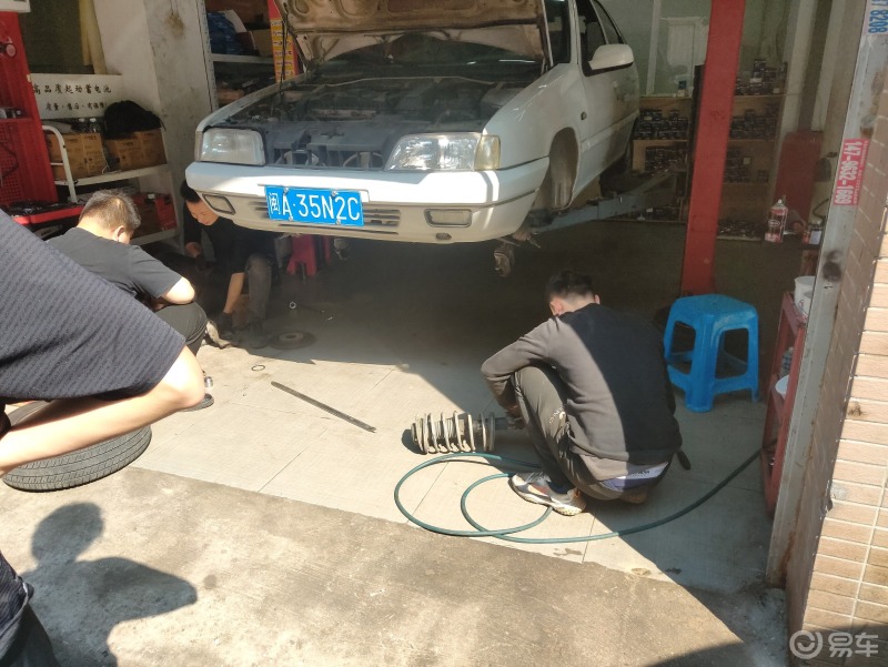 记录一台修理厂vip5000块钱的富康的整备修车经历以及用车体验