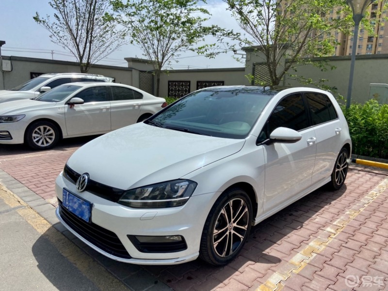 出售个人车辆高尔夫7代rline 新疆乌鲁木齐昌吉可看车2017年5月高尔夫