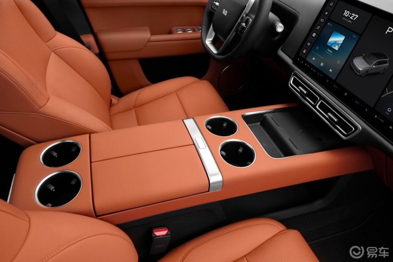 理想l9橙色内饰官方图来了.
