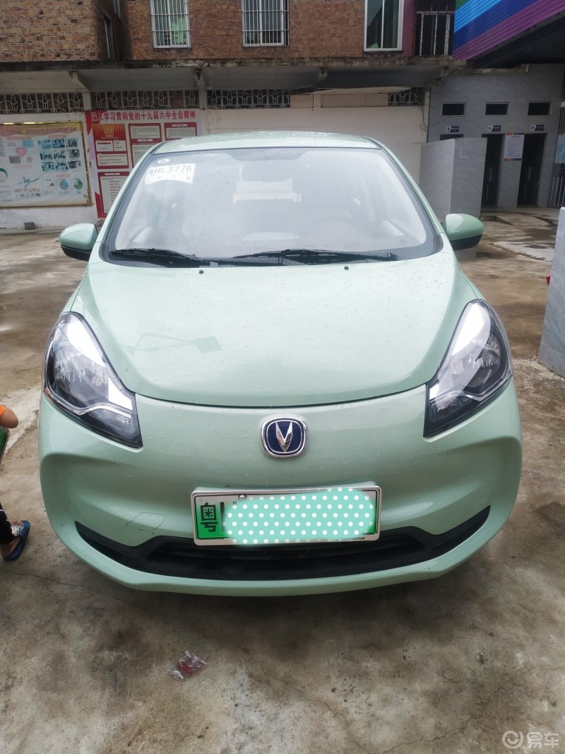 长安奔奔e-star驾驶评测:2022年2月中旬订的车,苦等4个月才提到车