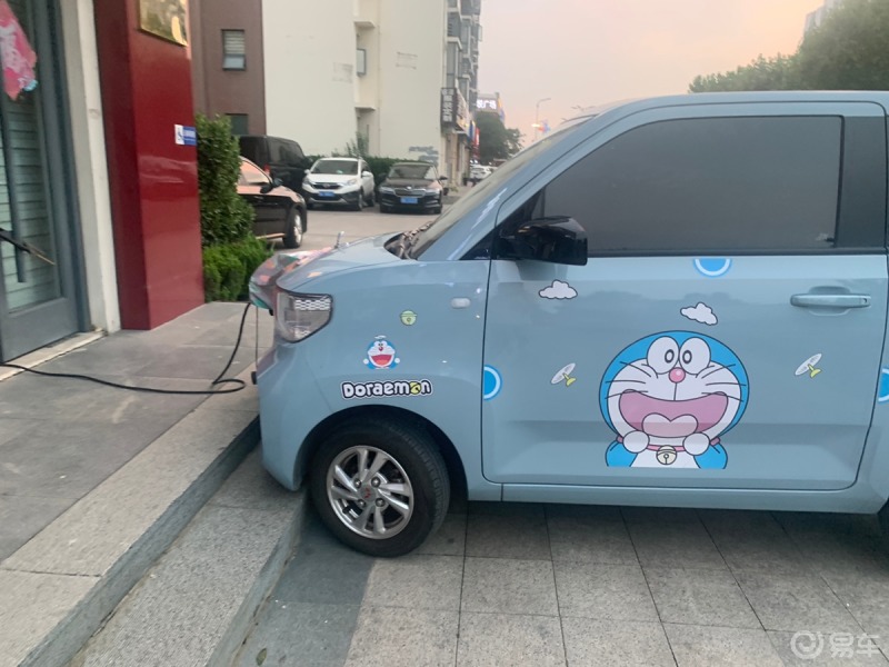 小可爱充电啦,随手拍_五菱宏光mini ev社区_易车社区