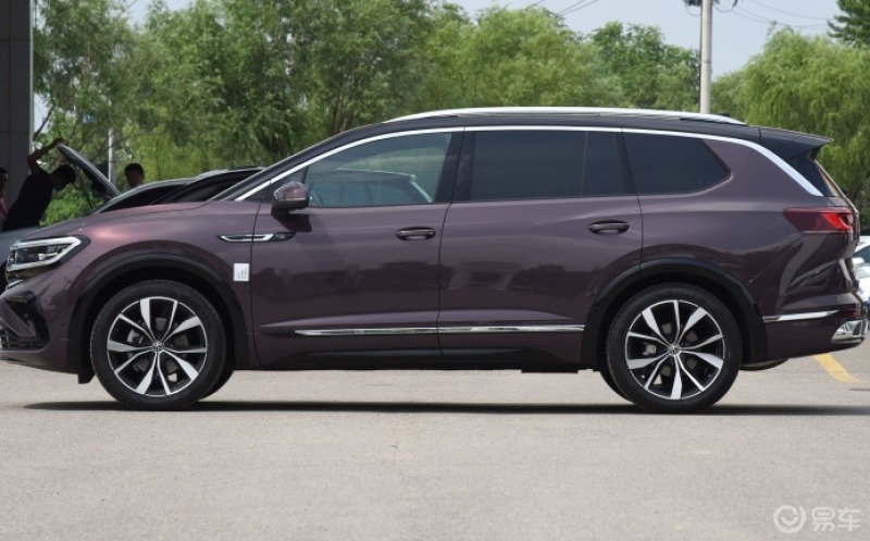 大众7座suv揽境数字化感觉做的非常到位