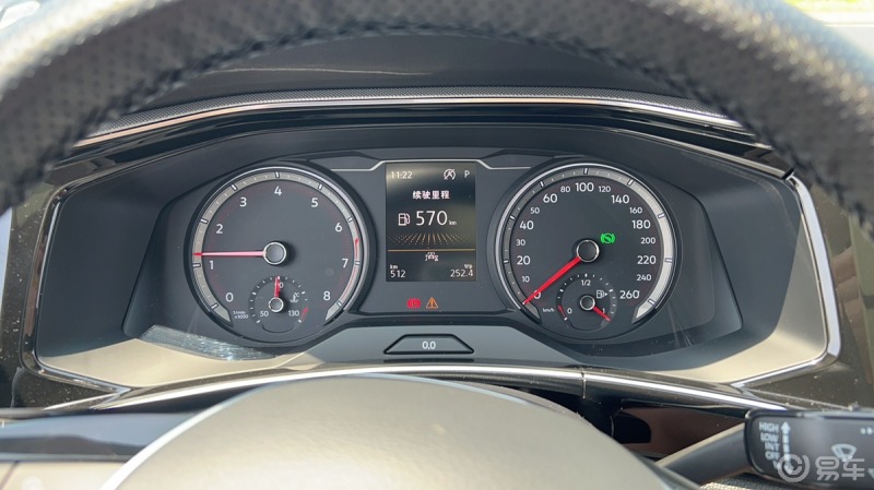 新提22款7月份刚提的新车探岳280高配14t为什么仪表盘上的黄色故障灯