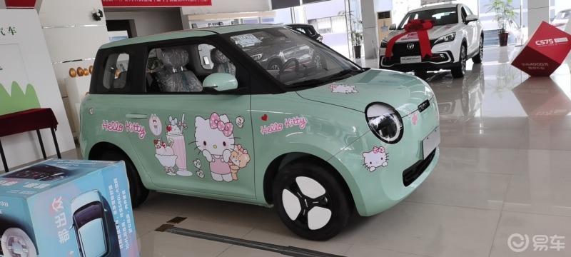 突然发现一个小可爱"糯玉米"看上这款新能源小车了.特别想拥有的车.