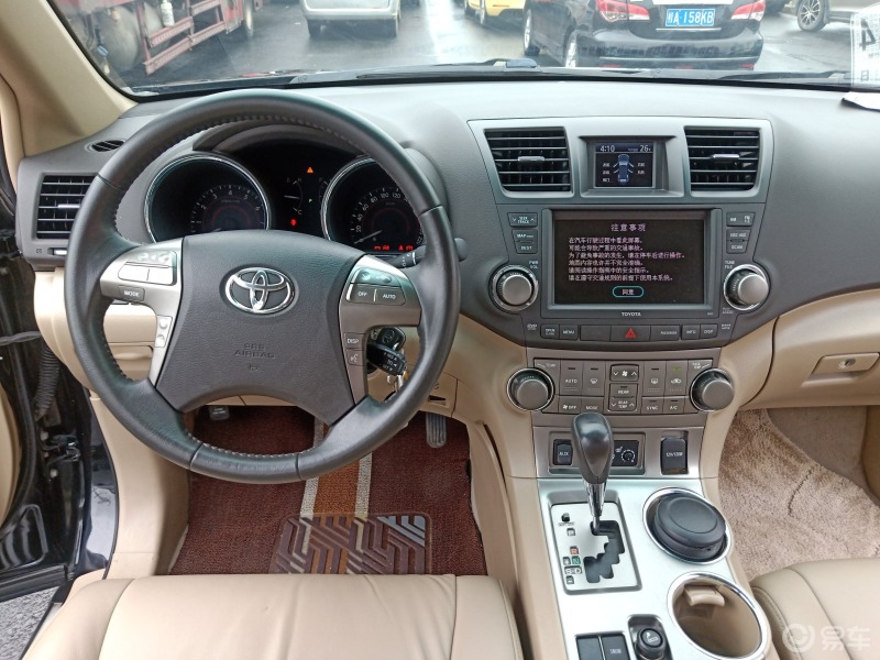7l丰田汉兰达七座豪华版!一手极品车!内饰