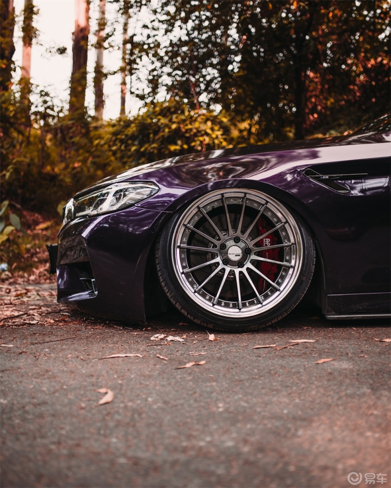 素雅低趴的改装风格让宝马5系颜值翻倍!