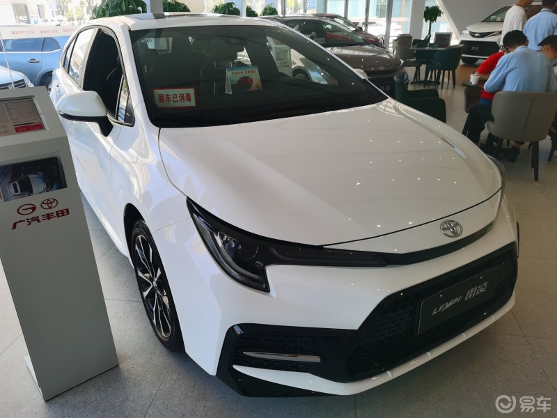 易探新车#所看车型:雷凌2022款  185t cvt 运动版雷凌的外观
