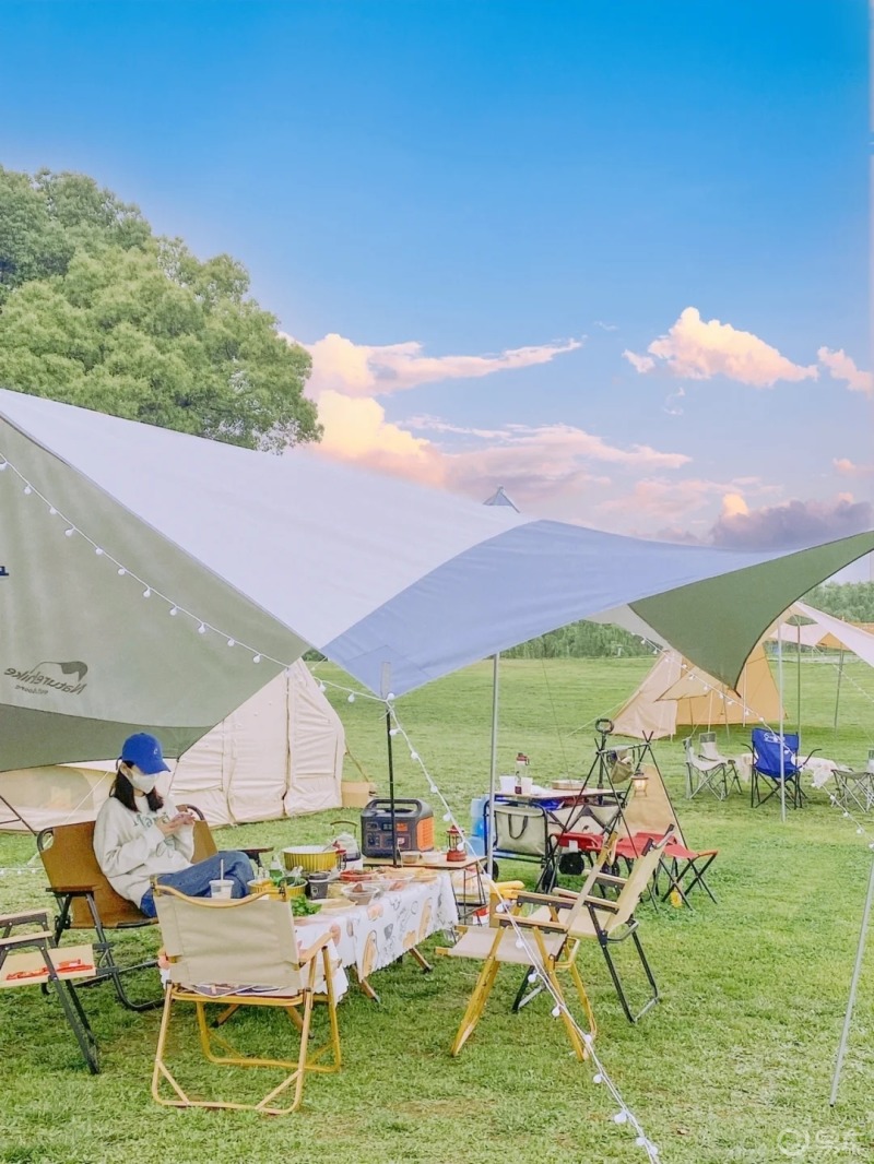 第一场露营#某一天看到朋友圈有人发了关于露营的内容就开始心生向往