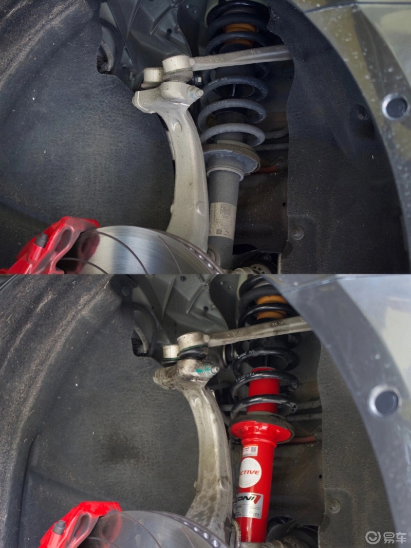 koni变色龙红桶|a6 avant避震升级案例99