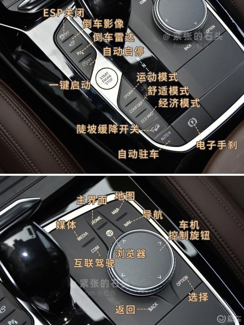 宝马x3按键详细介绍,你不看看吗?
