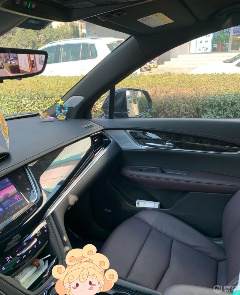 凯迪拉克xt6枫褐色内饰97