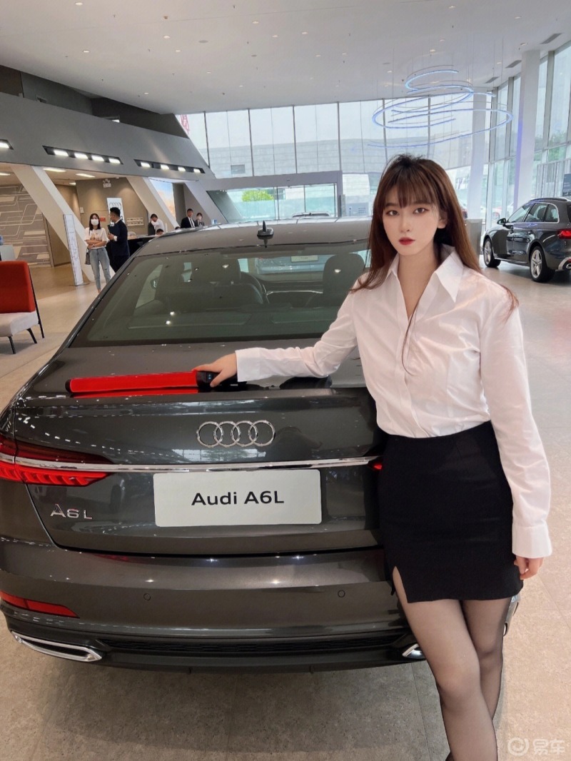 拜托开奥迪a6l的女生超酷的好吗06