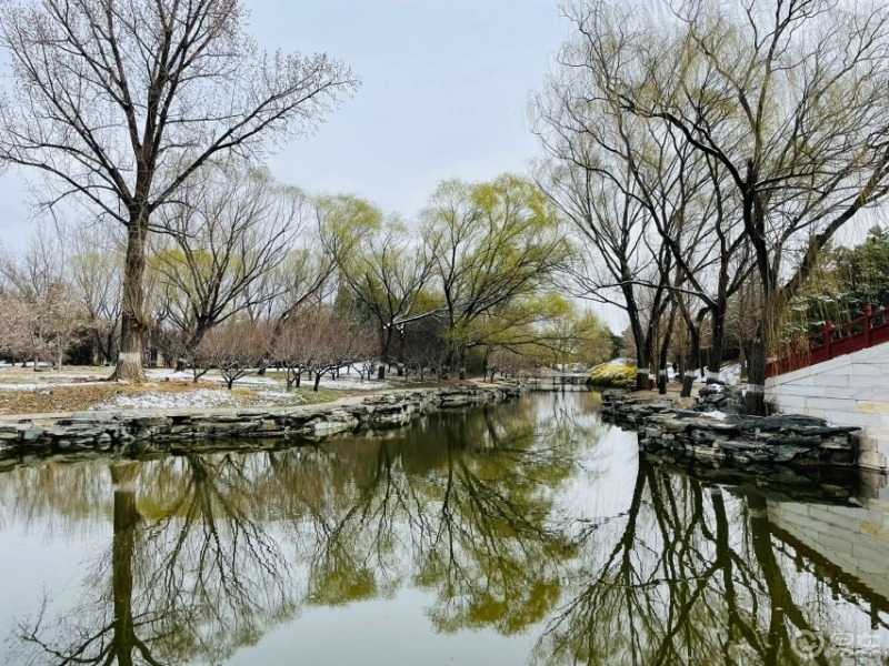 圆明园藻园门太适合户外大运动了