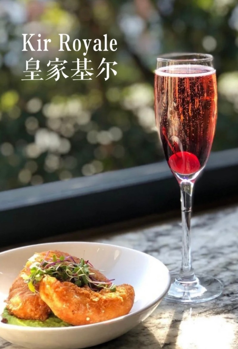 kir royale 皇家基尔|慵懒假期必备鸡尾酒
