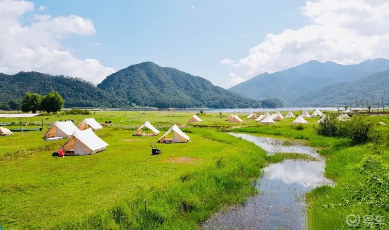 国庆赏秋,易起出发丨罗坑大草原露营地