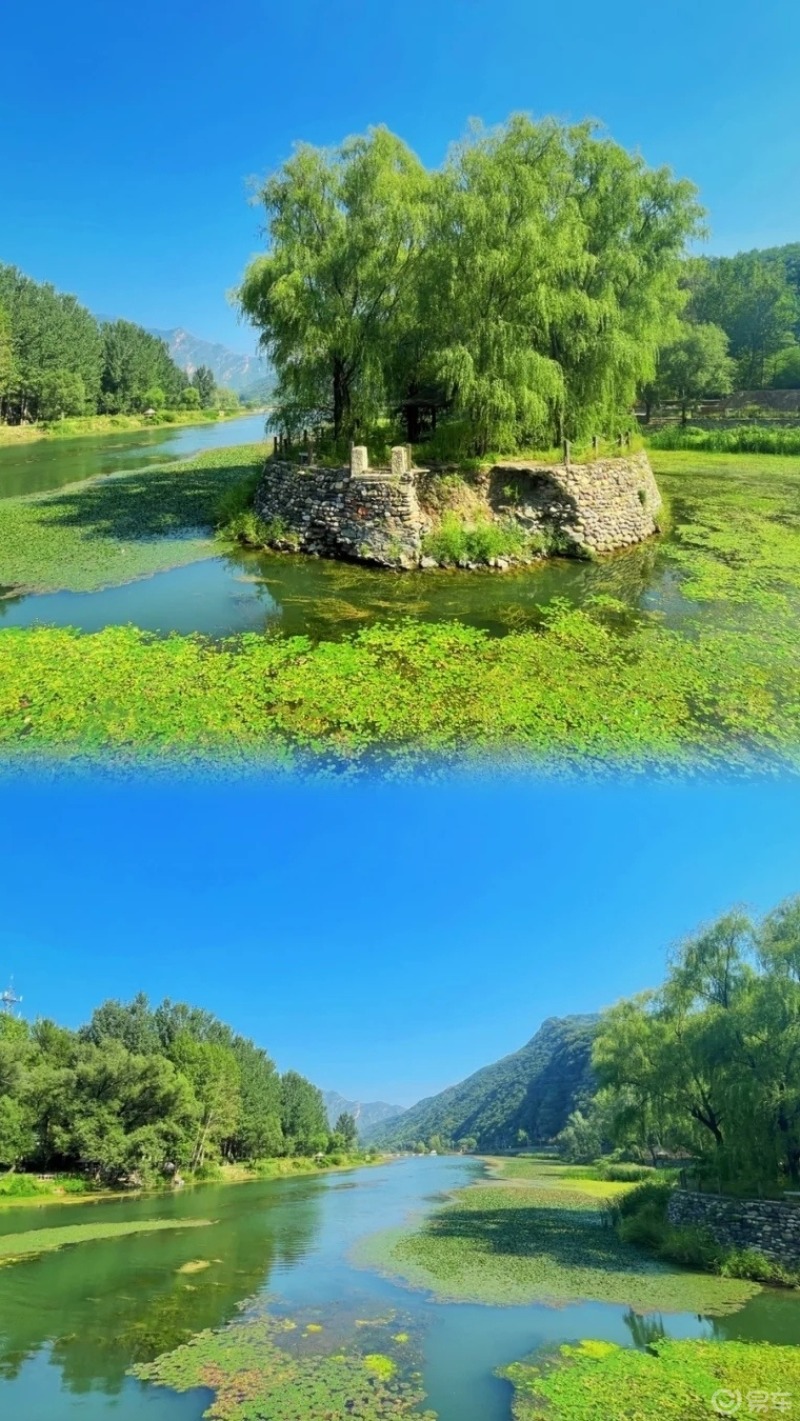 国庆赏秋,易起出发|白河湾碧水蓝天