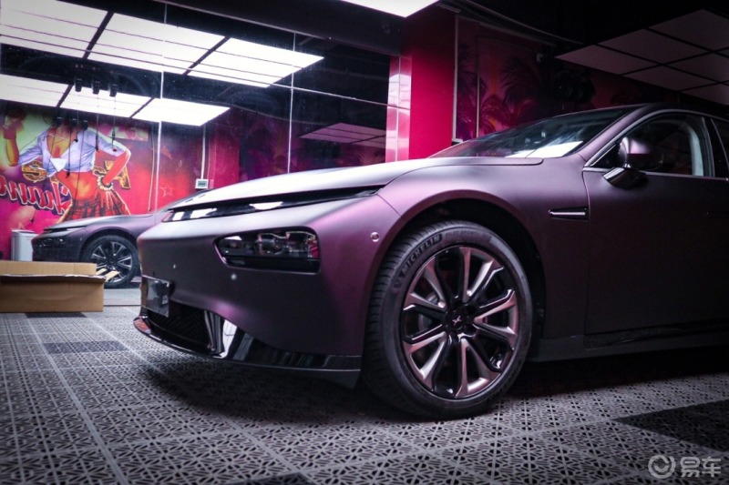 磨砂哑光黑魅紫,一眼万年7815_小鹏汽车p7社区_易车社区