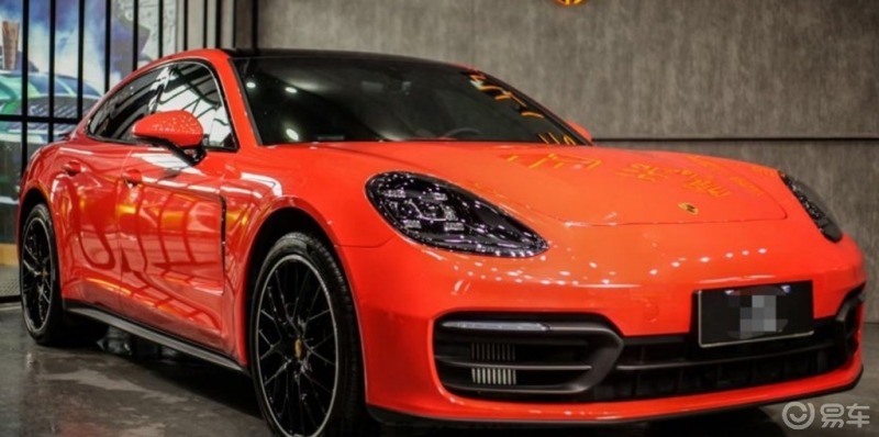 保时捷帕拉梅拉改色熔岩橙 这样才完美