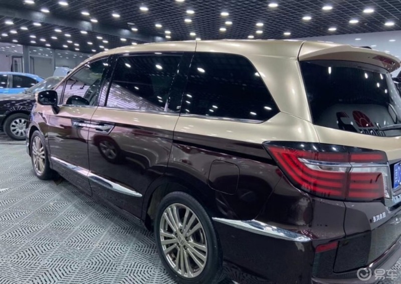 艾力绅改色超亮金属黑玫瑰 香槟金 贵气十足