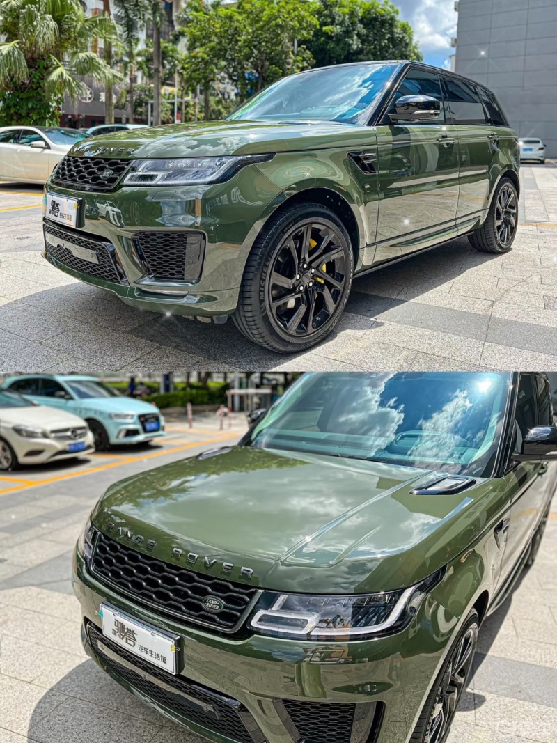 回头率疯狂上涨的颜色 黑橄榄-路虎改色