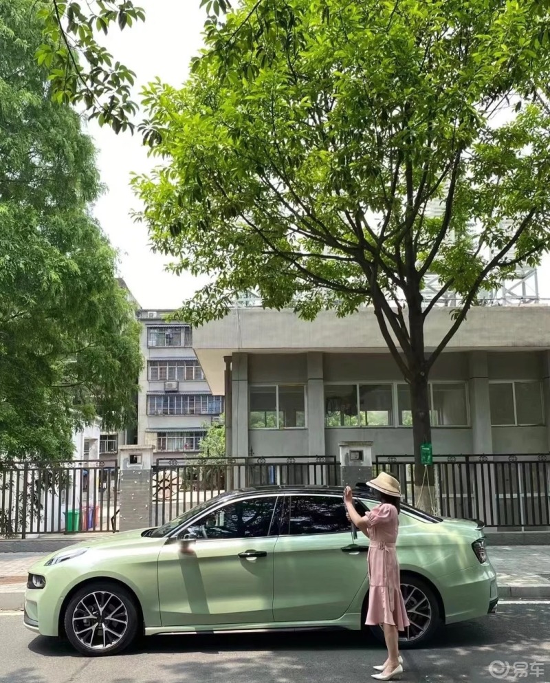 领克改色珠光卡其绿91