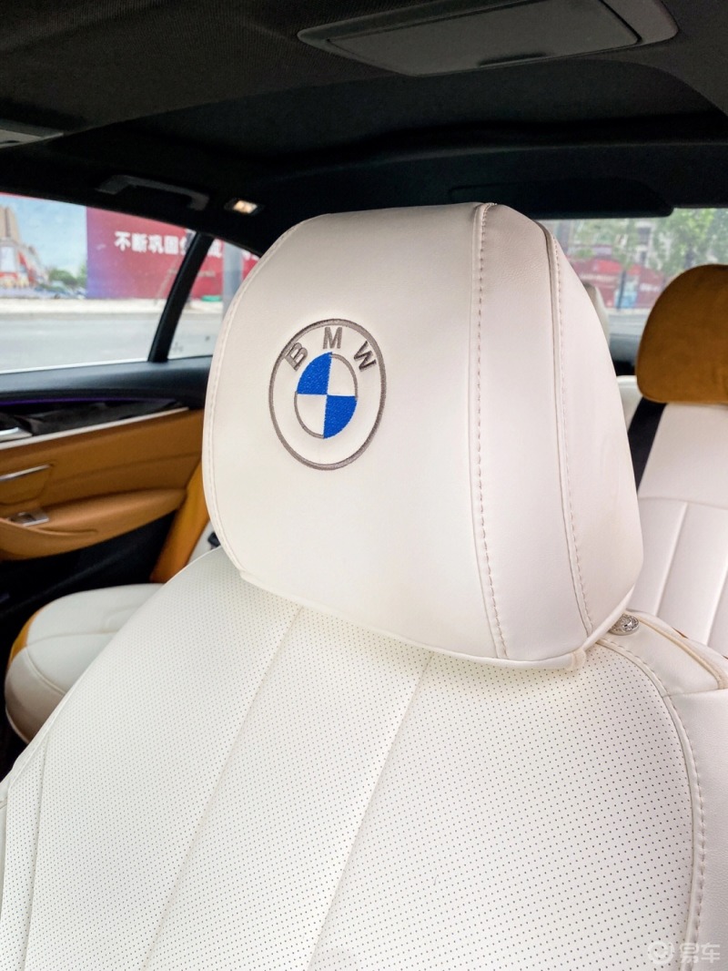 可能是全网唯一的宝马米白色神仙座椅了
