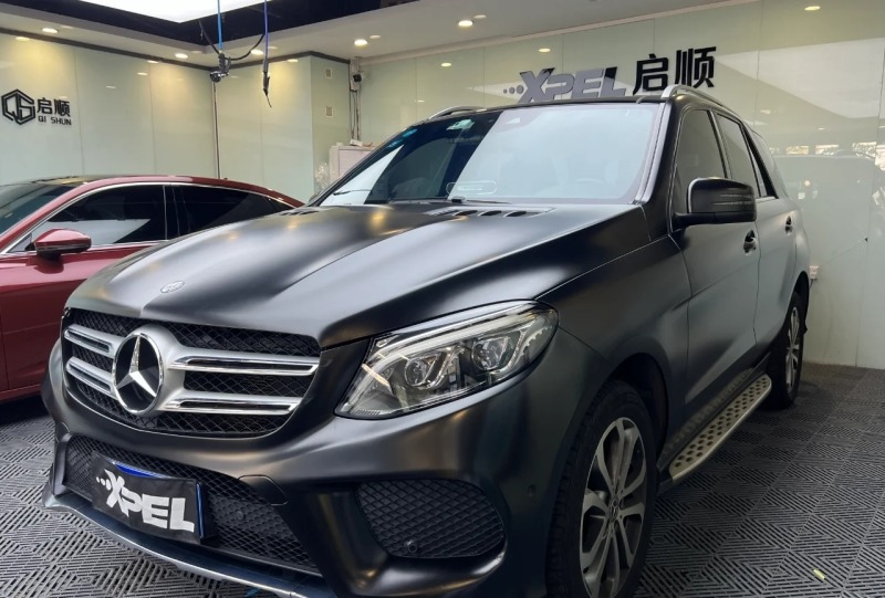 gle【电光金属黑】改色膜深邃纯粹97_奔驰gle级社区_易车社区