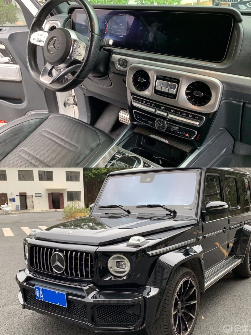 奔驰大g可比牧马人霸气多了9315