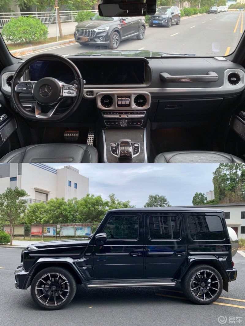 奔驰大g可比牧马人霸气多了9315