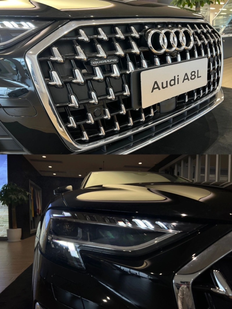 2023全新奥迪a8l告诉你什么是陆地"