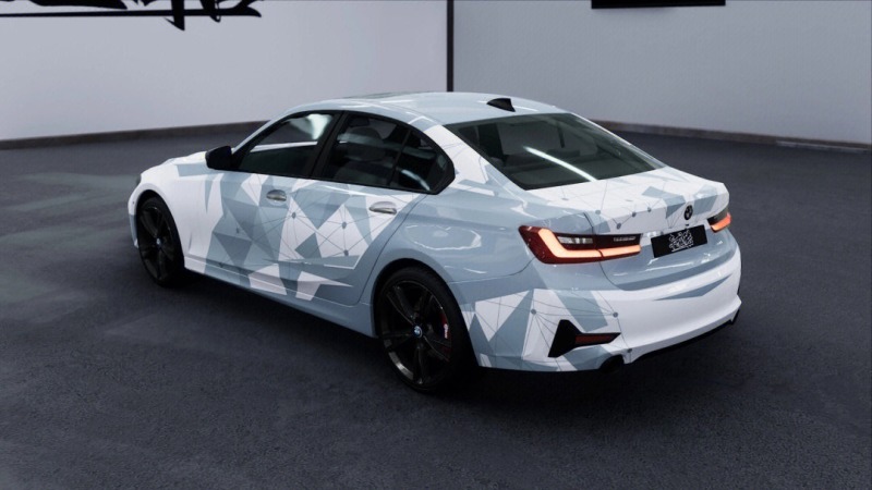 哇～这个迷彩真耐斯999999_宝马3系社区_易车社区