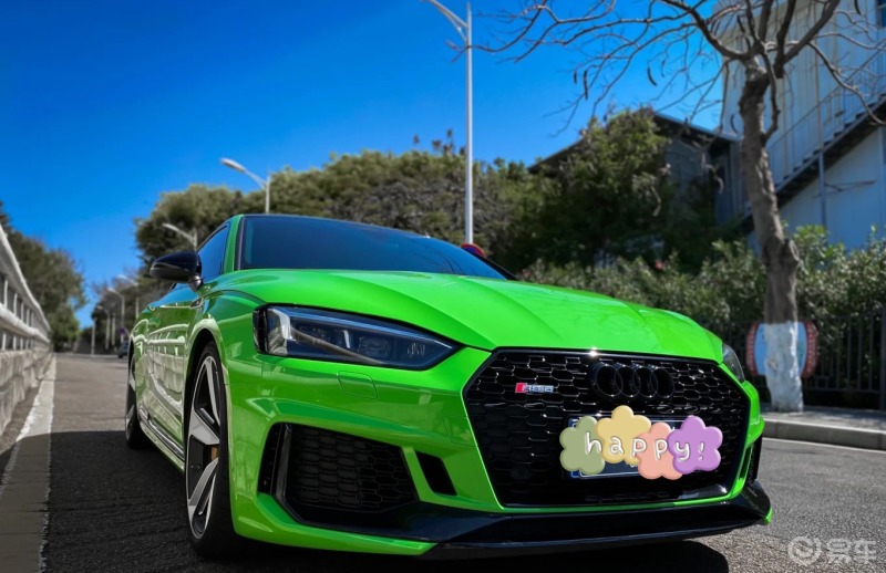 蝰蛇绿07明亮的翠绿色96_奥迪rs 5社区_易车社区