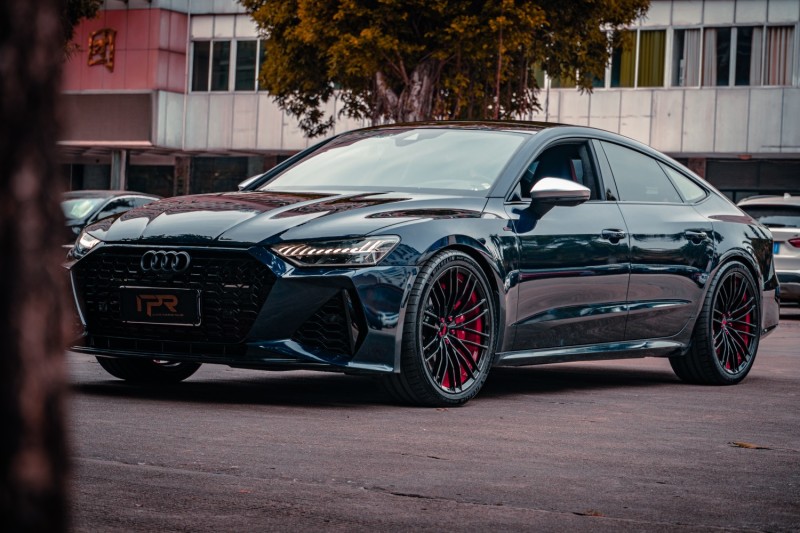 来一波新a7改装后的高清靓照,正! 15_奥迪a7社区_易车社区