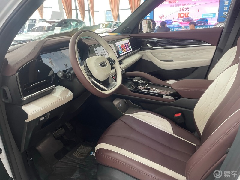 运动拉风的吉利星越l落地仅需14.56万